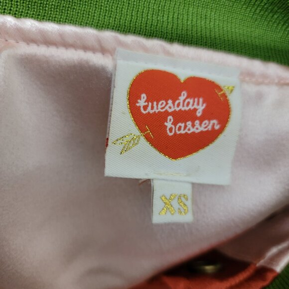 Tuesday Bassen Camp Collection Satin Jacket XS - Picture 6 of 6